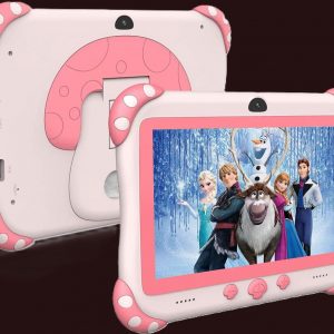 Ascrecem Tablette pour Enfant,7 Pouces Android Tablette Enfants avec WiFi,HD,Bluetooth,ContrôLe Parental, Logiciel Enfant Pré-Installé Quad Core 32Go ROM Tablette Tactile Educative Youtube Google Play
