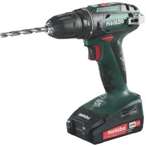 Perceuse visseuse sans fil METABO 18 V 2 Ah, 2 batteries BS 18