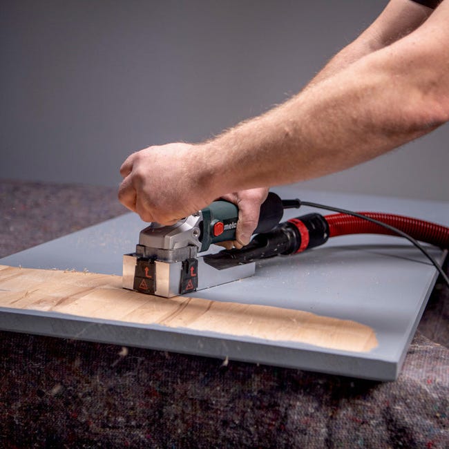 Fraiseuse à bois Metabo LF 850 S 80mm 850W avec coffret metaBOX 145 et accessoires – Image 3