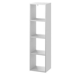 Etagère SPACEO Kub blanc H.139.3 x L.36 cm x P.31.7 cm