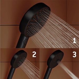 Colonne de douche et bain sans robinetterie, SENSEA Easy, Noir