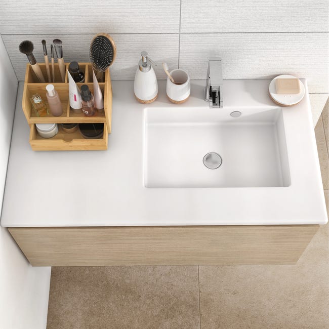 Organiseur jaune / doré Bambou SENSEA – Image 2