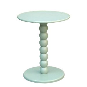 Table à café Chamlo vert céladon D38cm - Atmosphera créateur d'intérieur