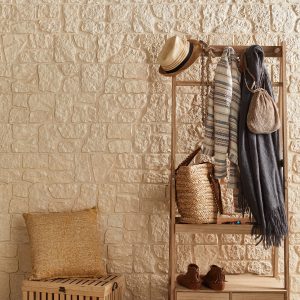 Plaquette de parement gypsum effet roche Cloud intérieur