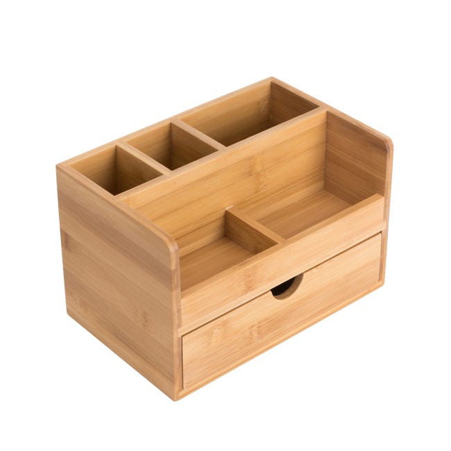 Organiseur jaune / doré Bambou SENSEA – Image 3