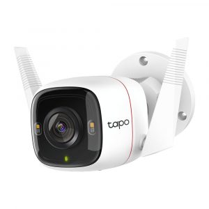 Caméra de surveillance extérieure filaire Tapo C320WS couleur, blanc